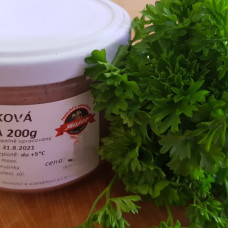 BRUSINKOVÁ PAŠTIKA VE SKLE 400g