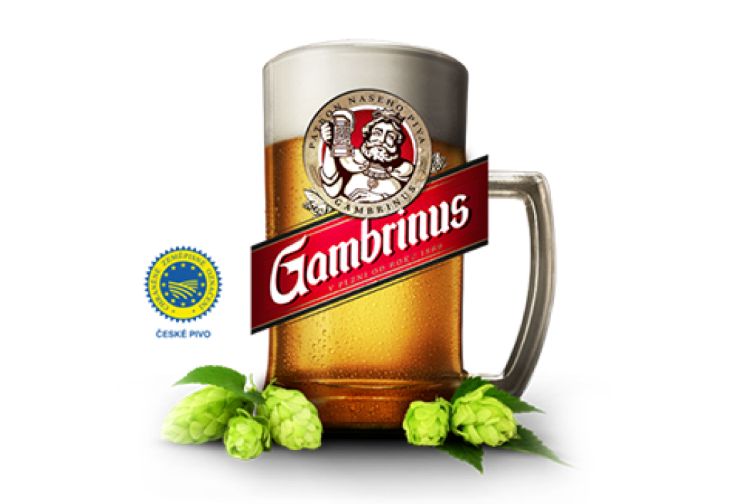 Čepovaný GAMBRINUS 10° 2L